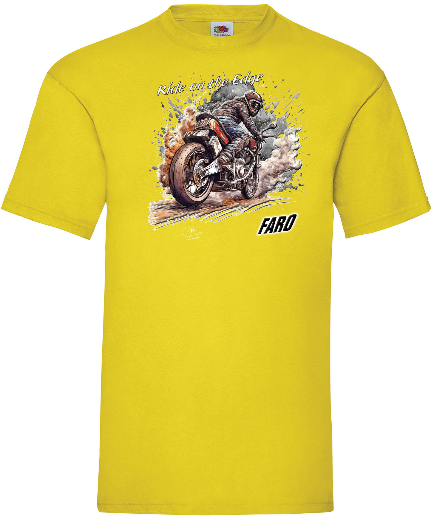 T-shirt Ride on the Edge Faro