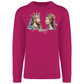 Sweatshirt Kariban sem Capuz King and Queen Óbidos