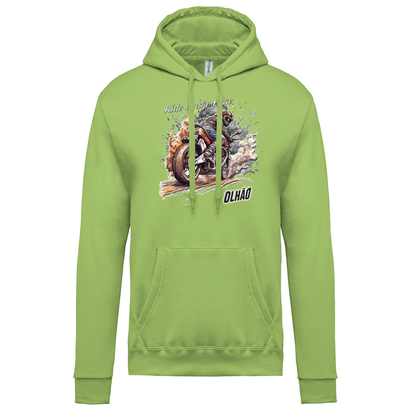 Sweatshirt Kariban com Capuz Ride on the Edge Olhão