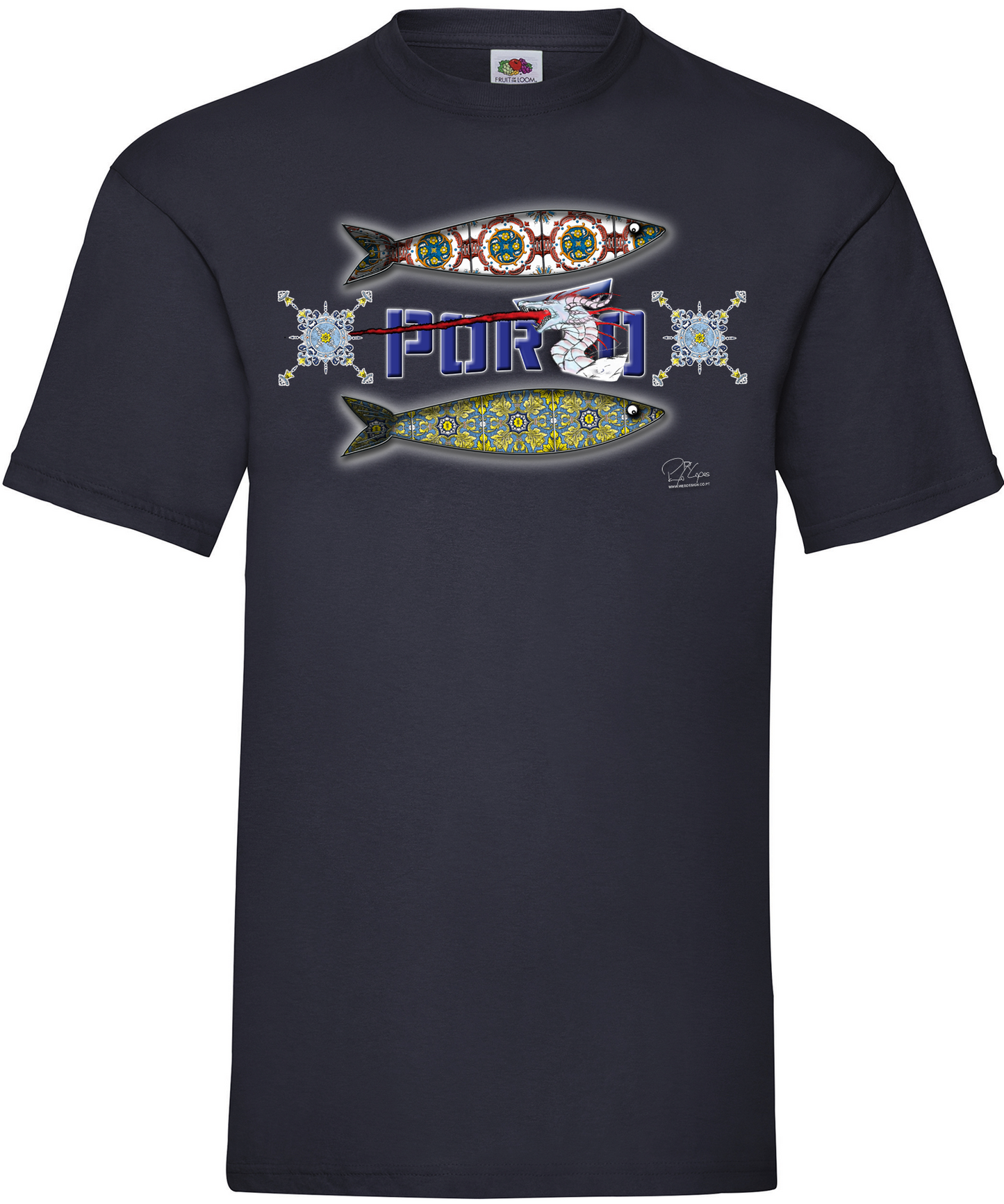 T-shirt 2 Sardinhas Porto