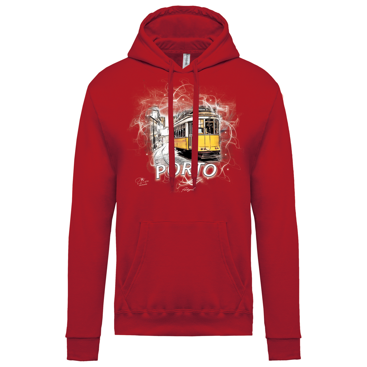 Sweatshirt Kariban com Capuz Carreira 28 Porto