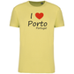 T-Shirt Algodão Biológico I Love Porto