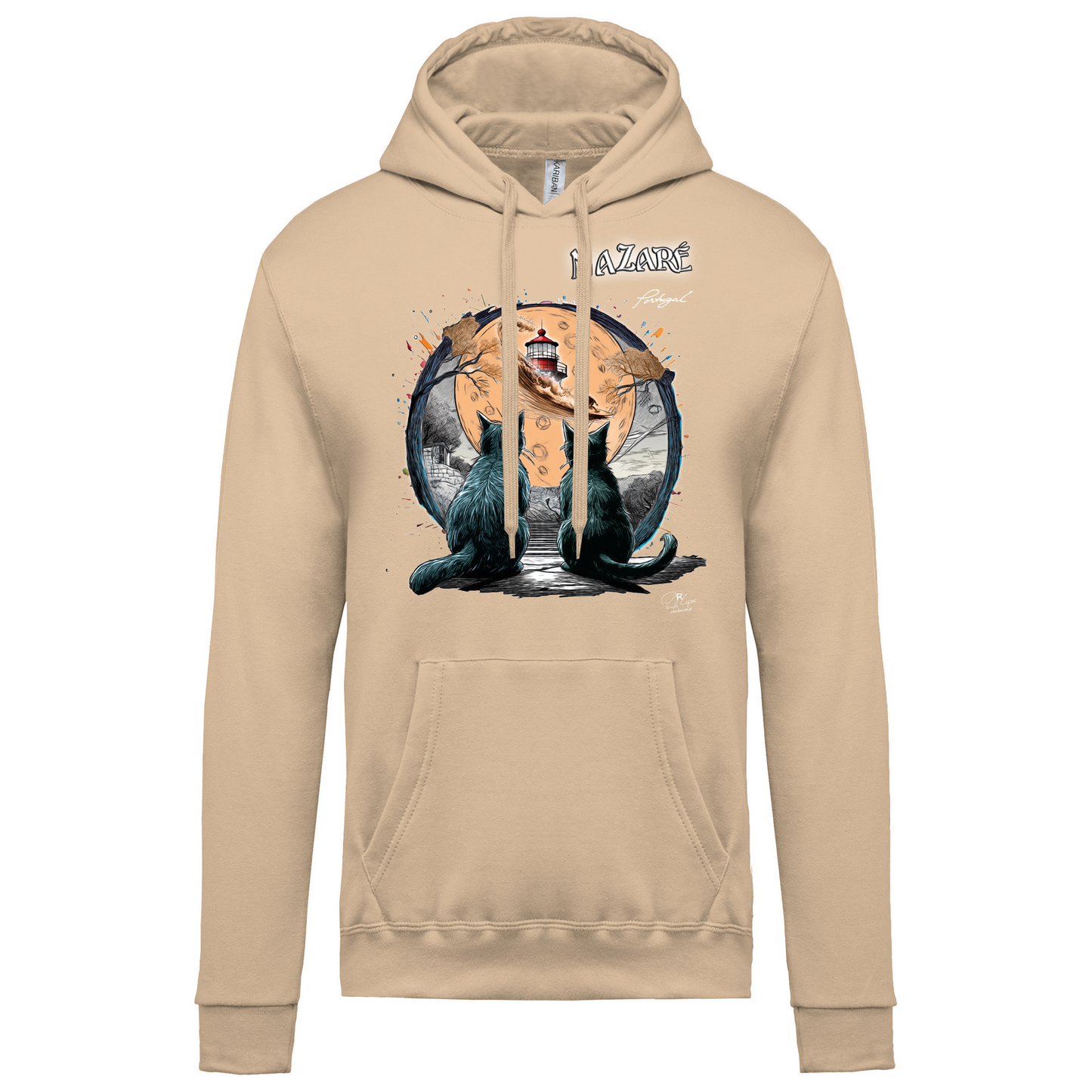 Sweatshirt Kariban com Capuz Luar Nazaré
