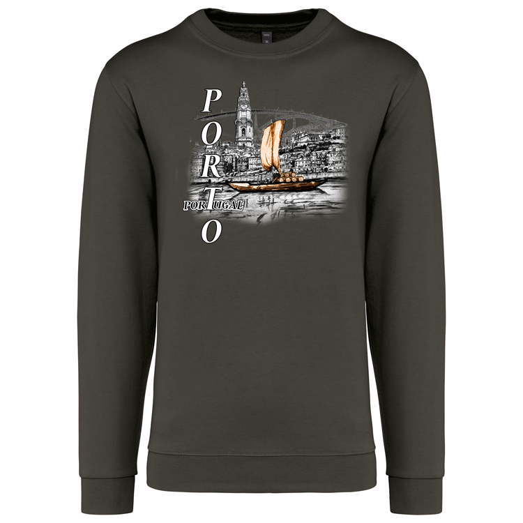 Sweatshirt Kariban sem Capuz Ribeira