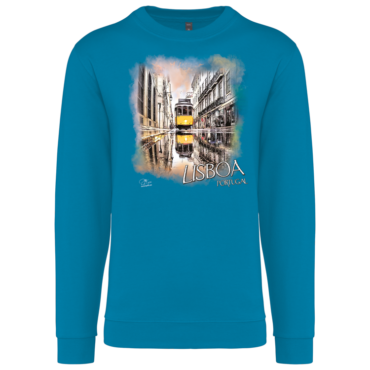 Sweatshirt Kariban sem Capuz Espelho Lisboa