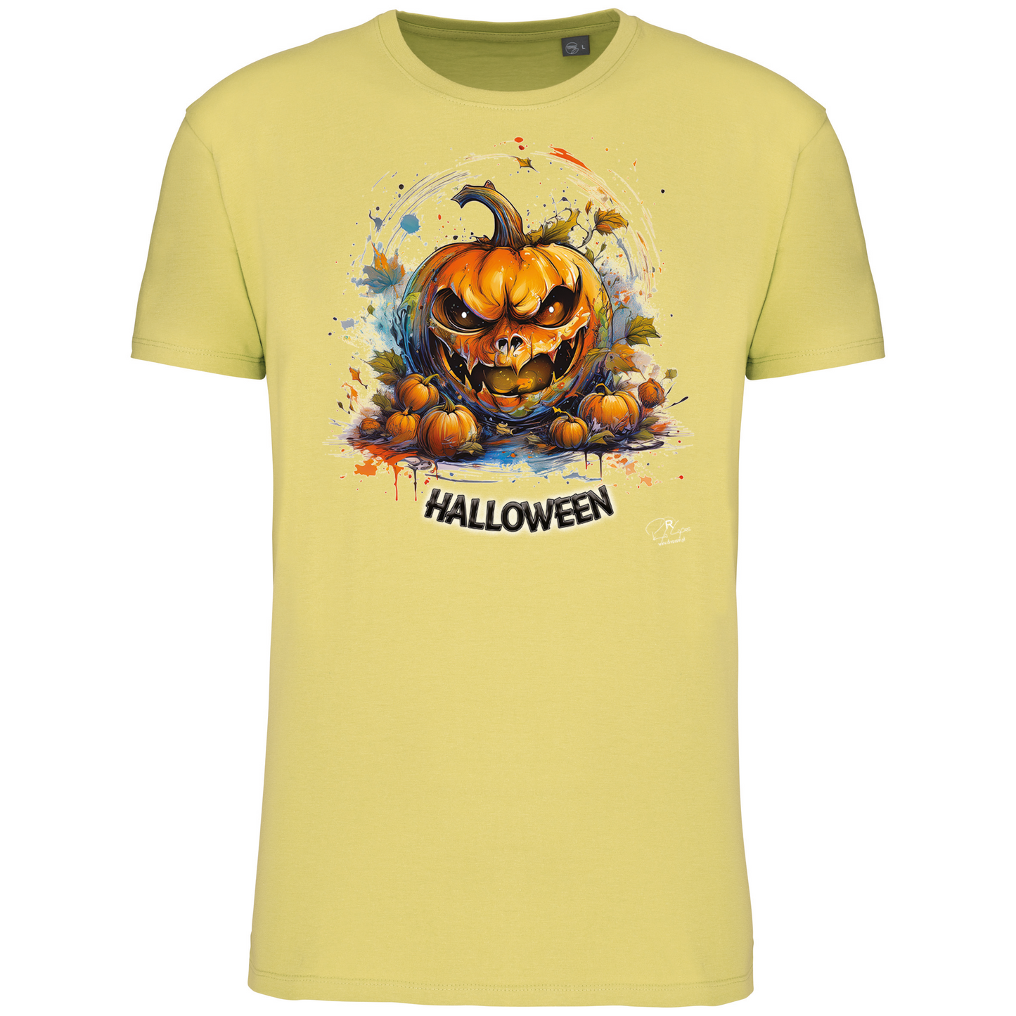 T-Shirt Algodão Biológico Abóbora