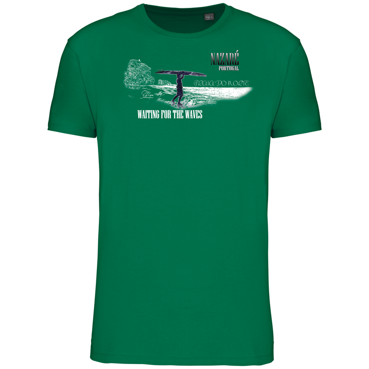 T-Shirt Algodão Biológico Praia do Norte