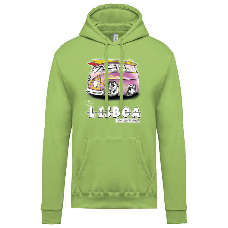 Sweatshirt Kariban com Capuz Gorduxinha Lisboa
