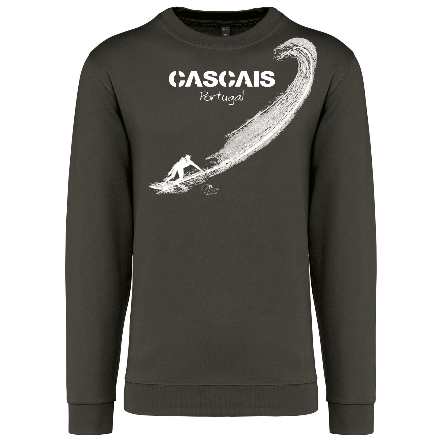 Sweatshirt Kariban sem Capuz Surf Cascais