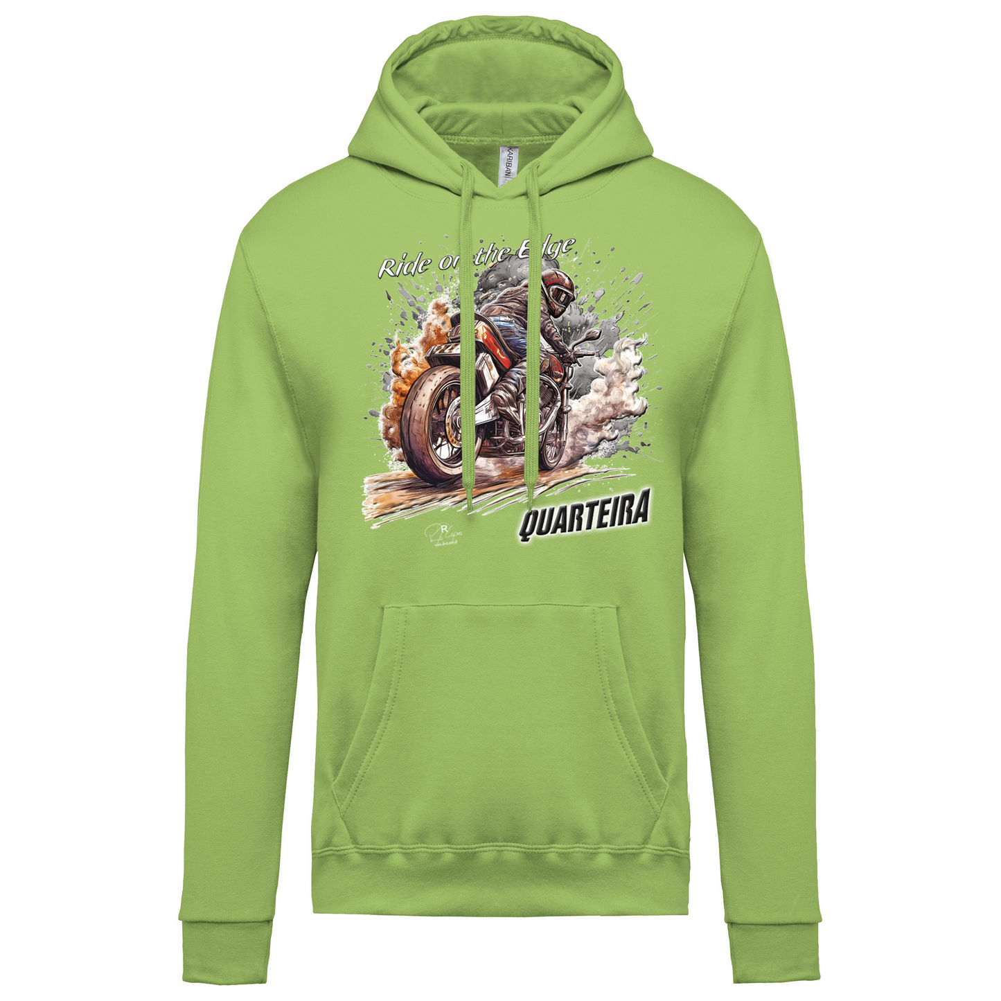 Sweatshirt Kariban com Capuz Ride on the Edge Quarteira