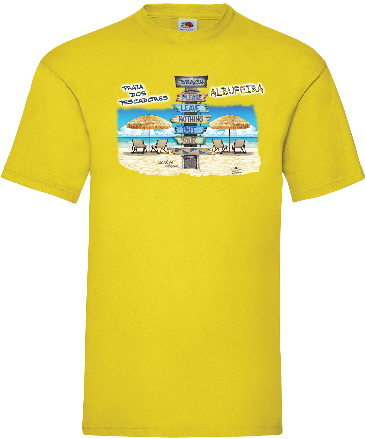 T-shirt Pegadas Albufeira
