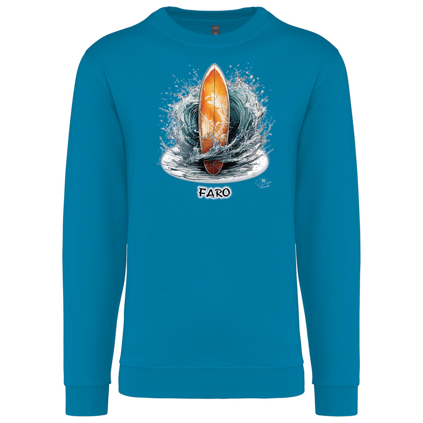Sweatshirt Kariban sem Capuz Prancha Faro