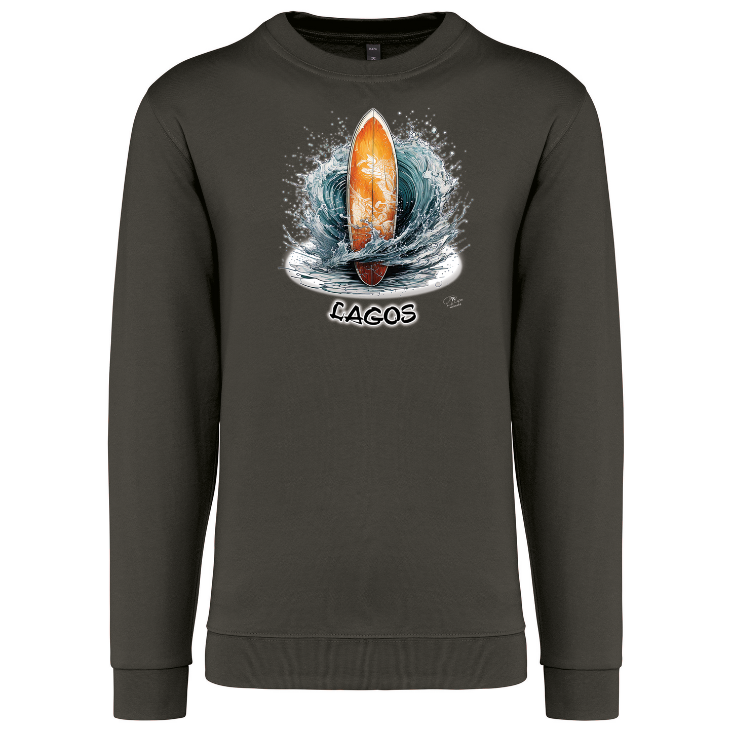 Sweatshirt Kariban sem Capuz Prancha Lagos