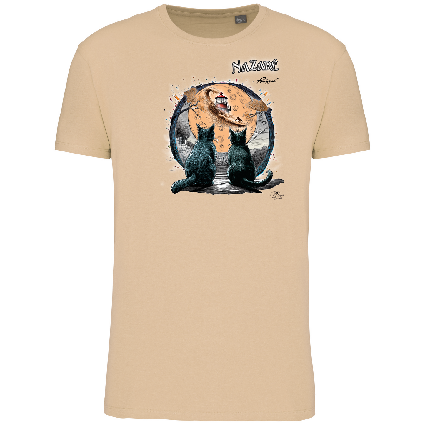 T-Shirt Algodão Biológico Luar Nazaré