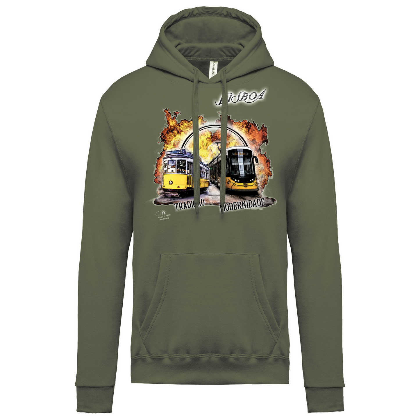 Sweatshirt Kariban com Capuz Tradição e Modernidade