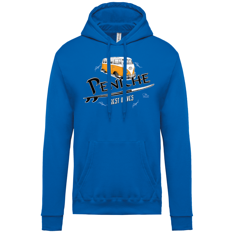 Sweatshirt Kariban com Capuz Pão de Forma Peniche