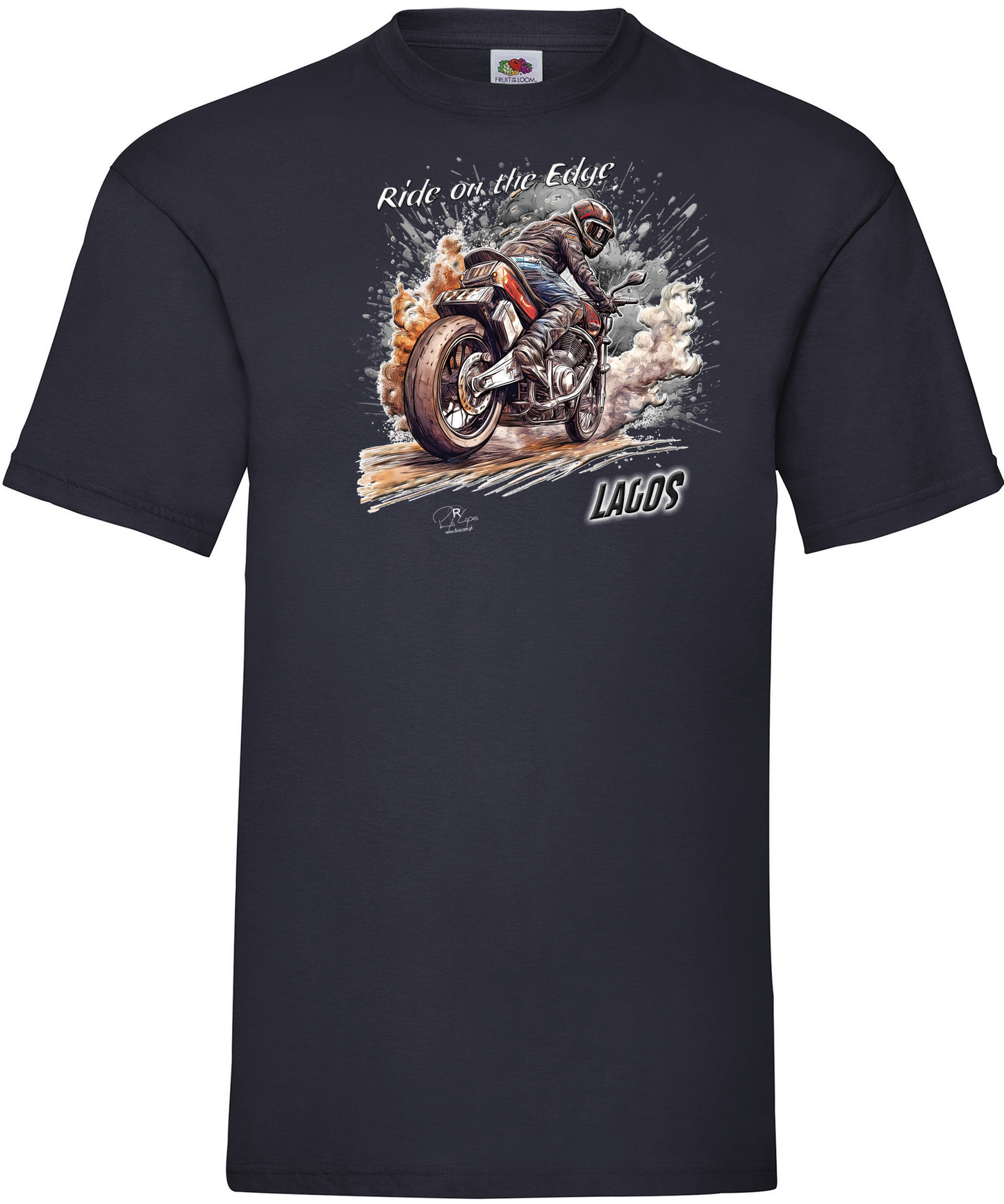 T-shirt Ride on the Edge Lagos