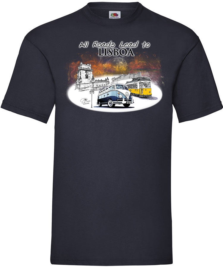 T-shirt All Roads Lead to Lisboa