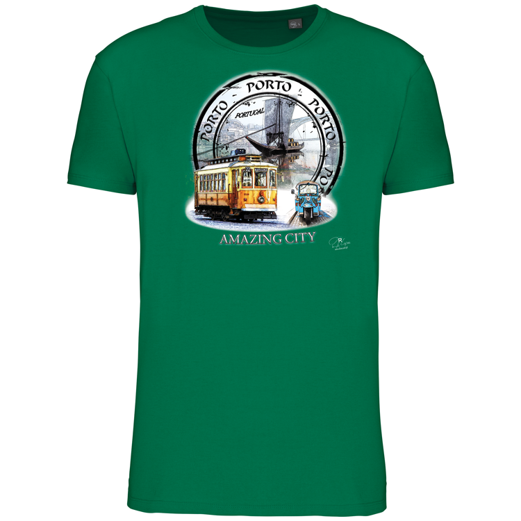 T-Shirt Algodão Biológico Amazing City Porto