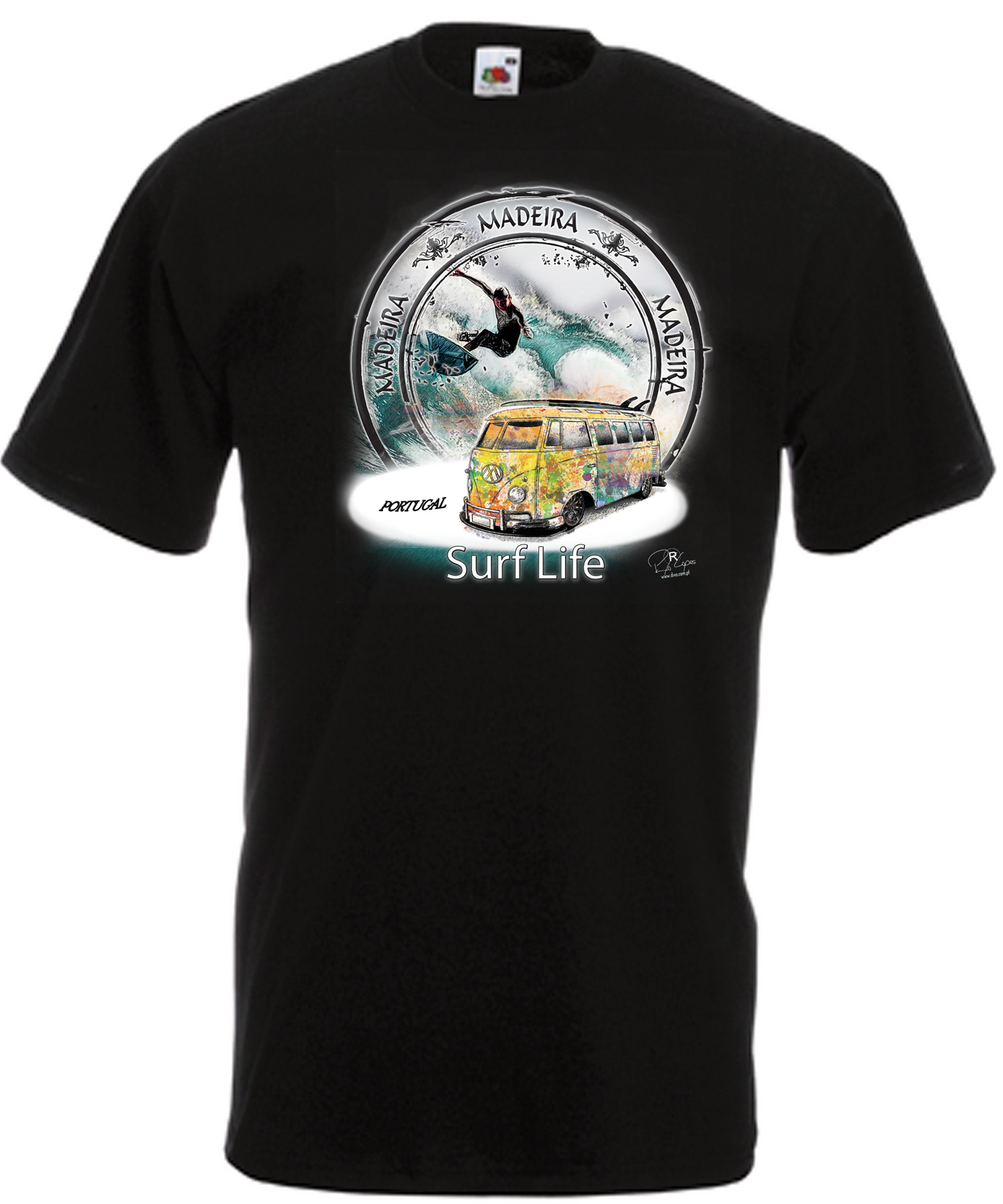 T-shirt Surf Life Madeira