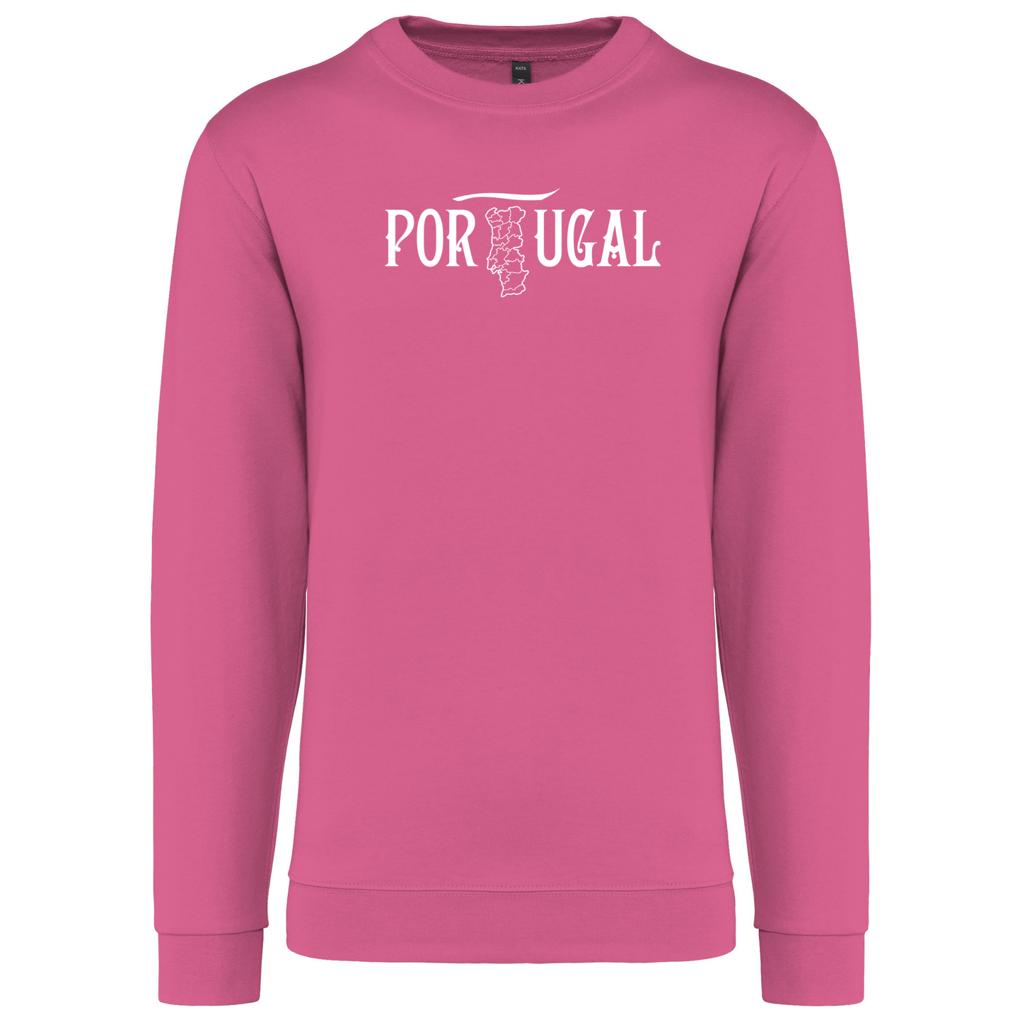 Sweatshirt Kariban sem Capuz Mapa de Portugal