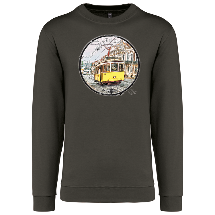 Sweatshirt Kariban sem Capuz Calçada do Combro
