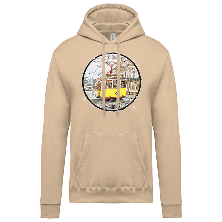 Sweatshirt Kariban com Capuz Calçada do Combro