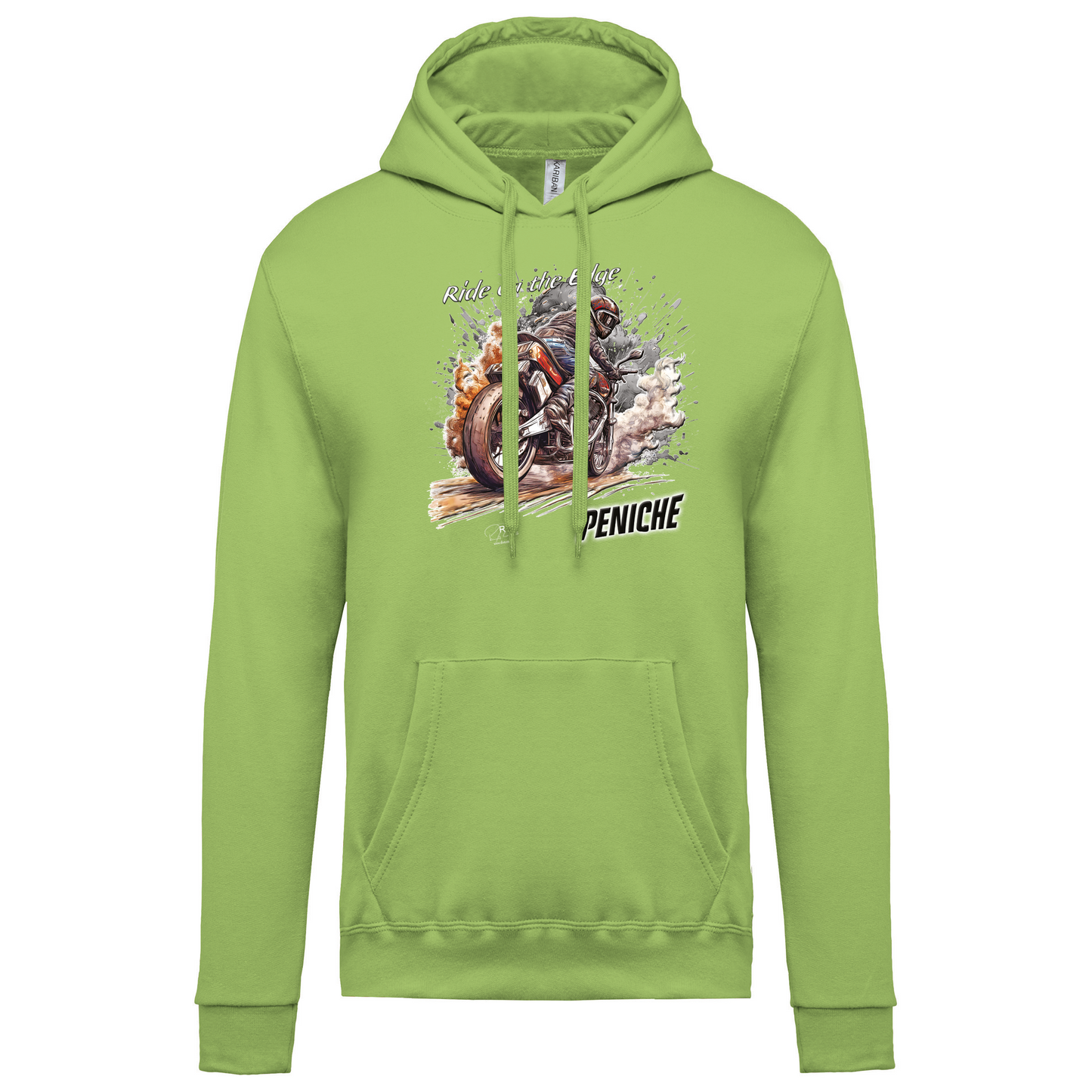 Sweatshirt Kariban com Capuz Ride on the Edge Peniche