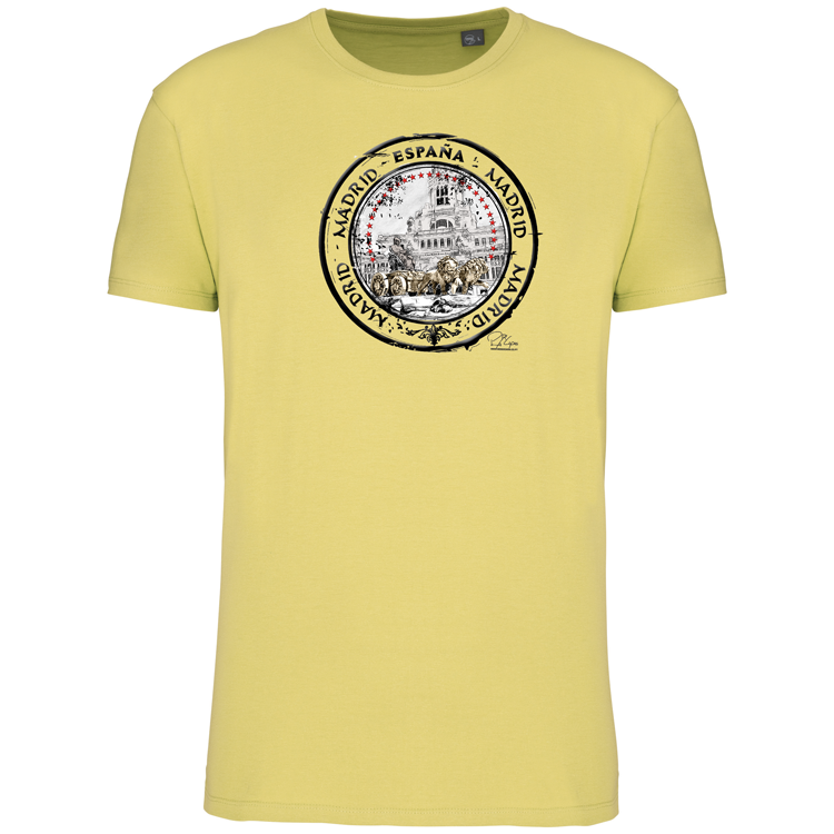 T-Shirt Algodão Biológico Sello Cibeles