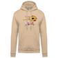 Sweatshirt Kariban com Capuz Madeira Flowers