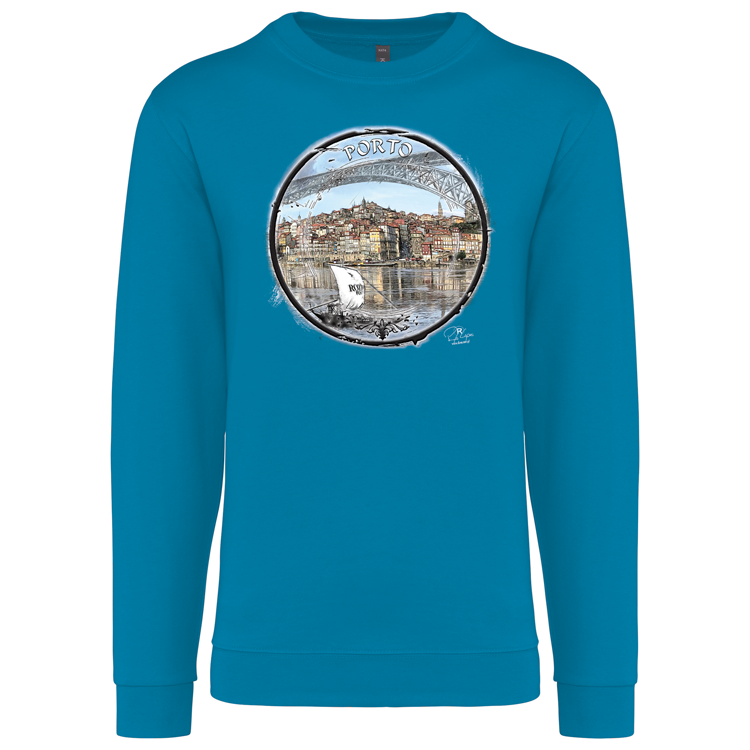Sweatshirt Kariban sem Capuz Selo Porto