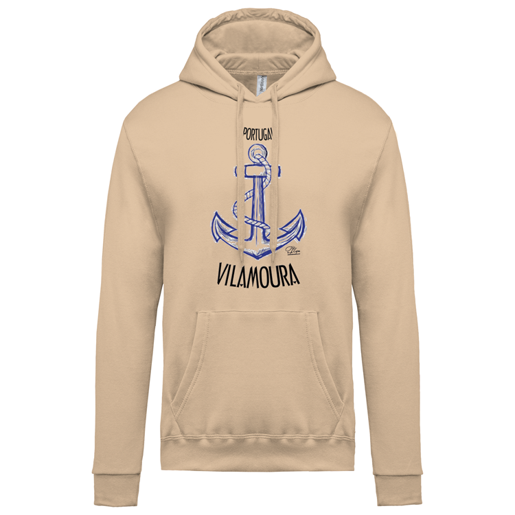 Sweatshirt Kariban com Capuz Âncora Vilamoura