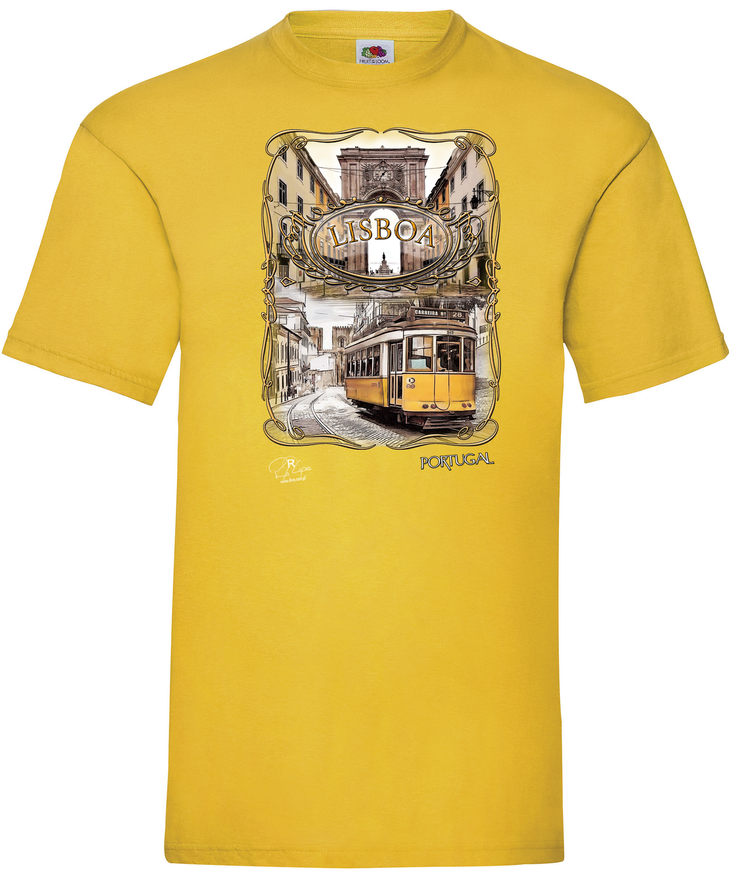 T-shirt Gold