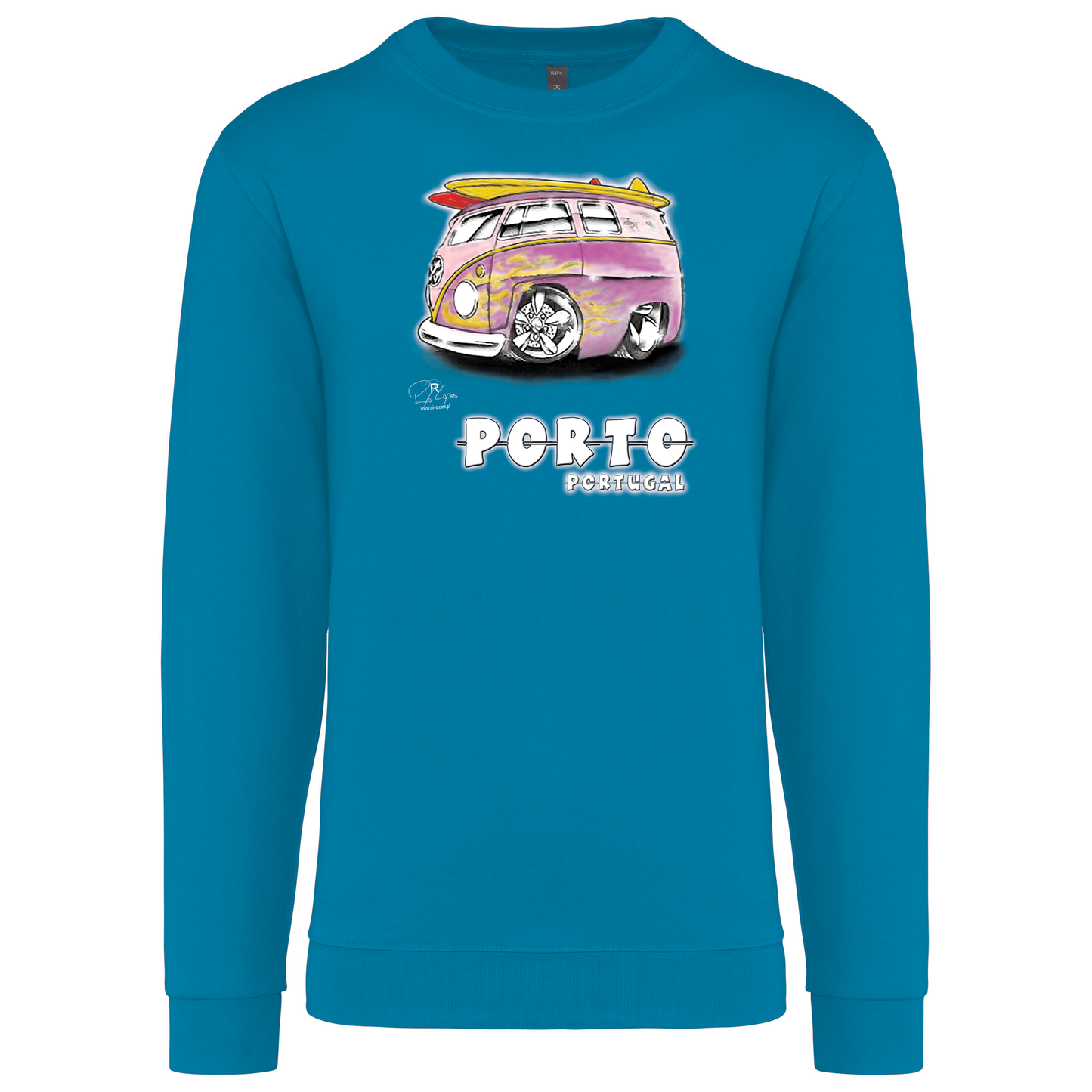 Sweatshirt Kariban sem Capuz Gorduxinha Porto