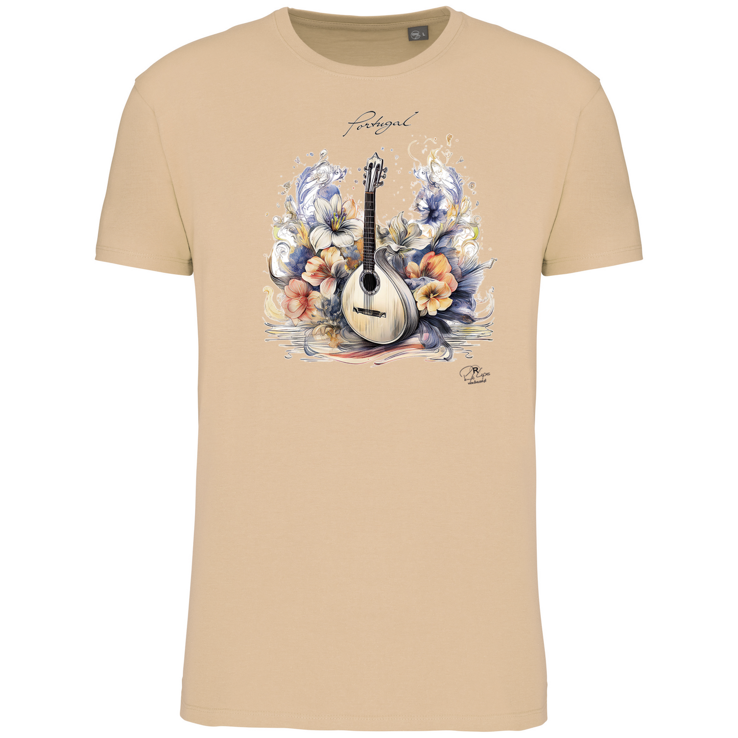 T-Shirt Algodão Biológico Guitarra Portuguesa