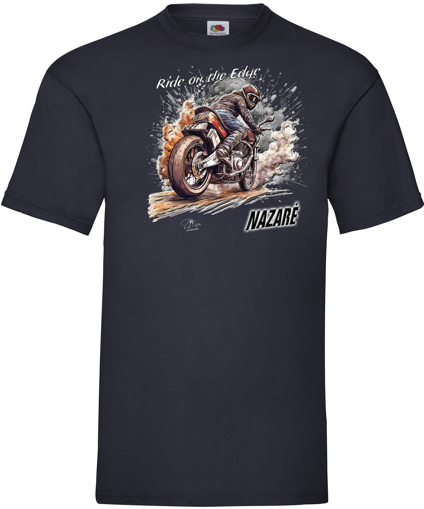 T-shirt Ride on the Edge Nazaré