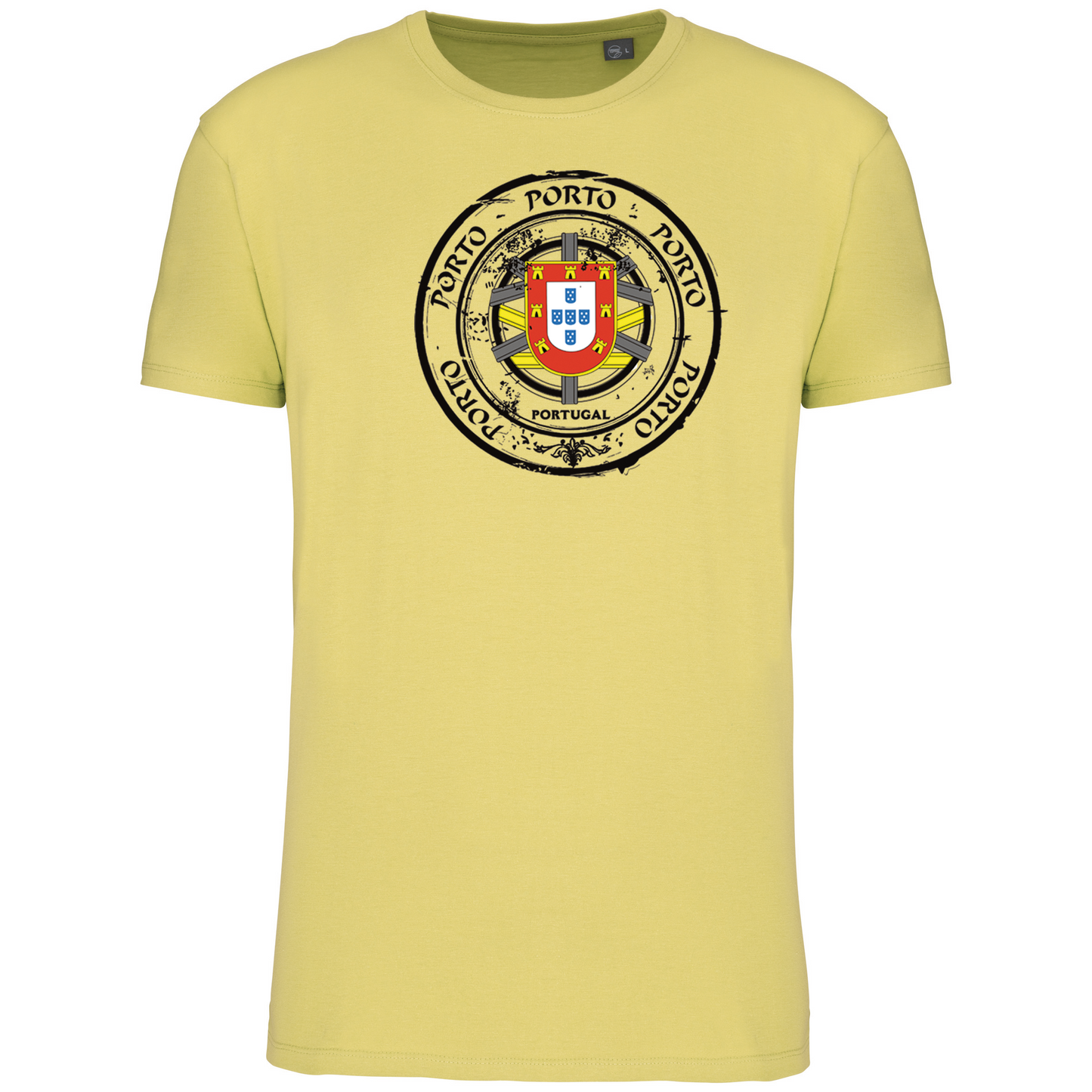 T-Shirt Algodão Biológico Selo Escudo Porto