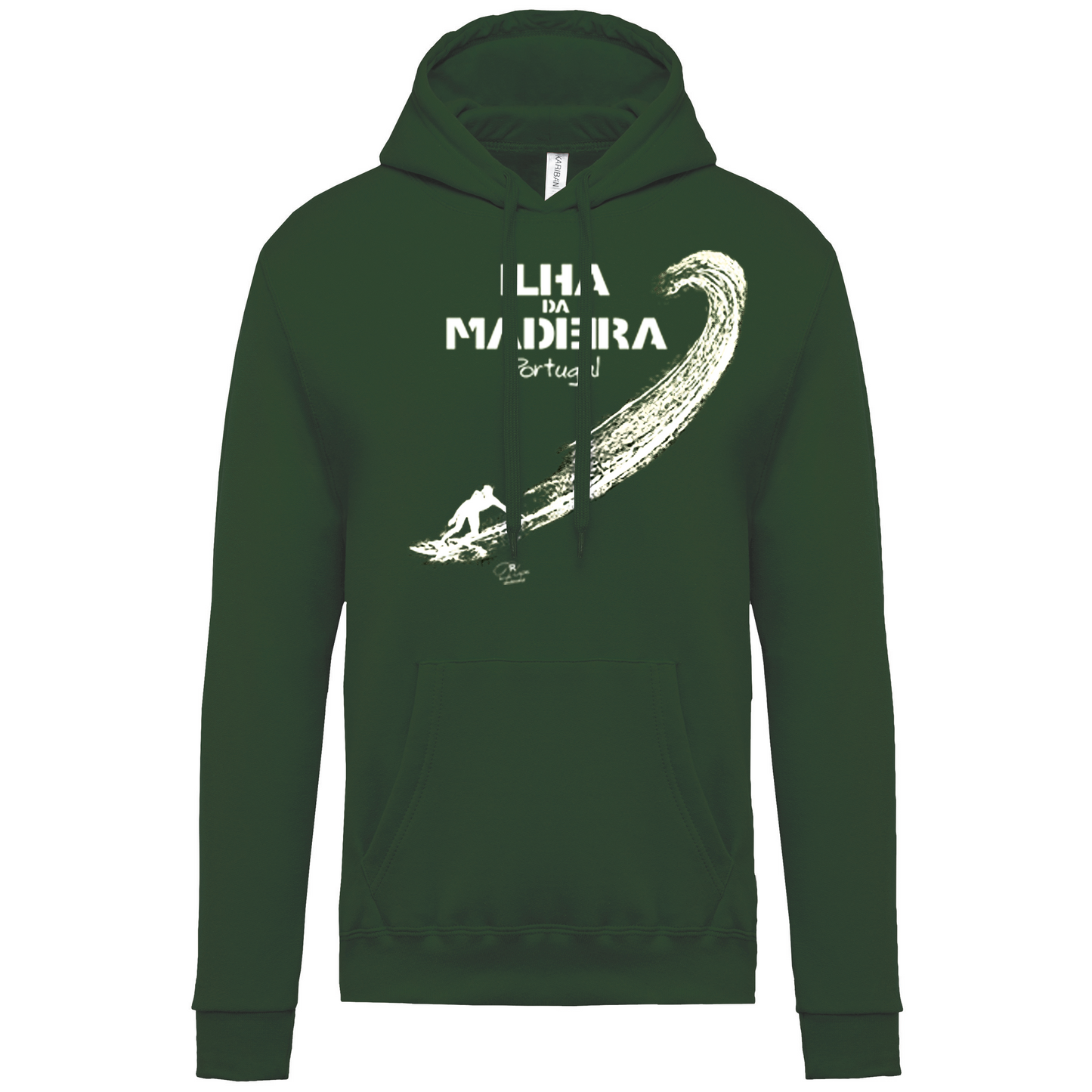 Sweatshirt Kariban com Capuz Surf Ilha da Madeira