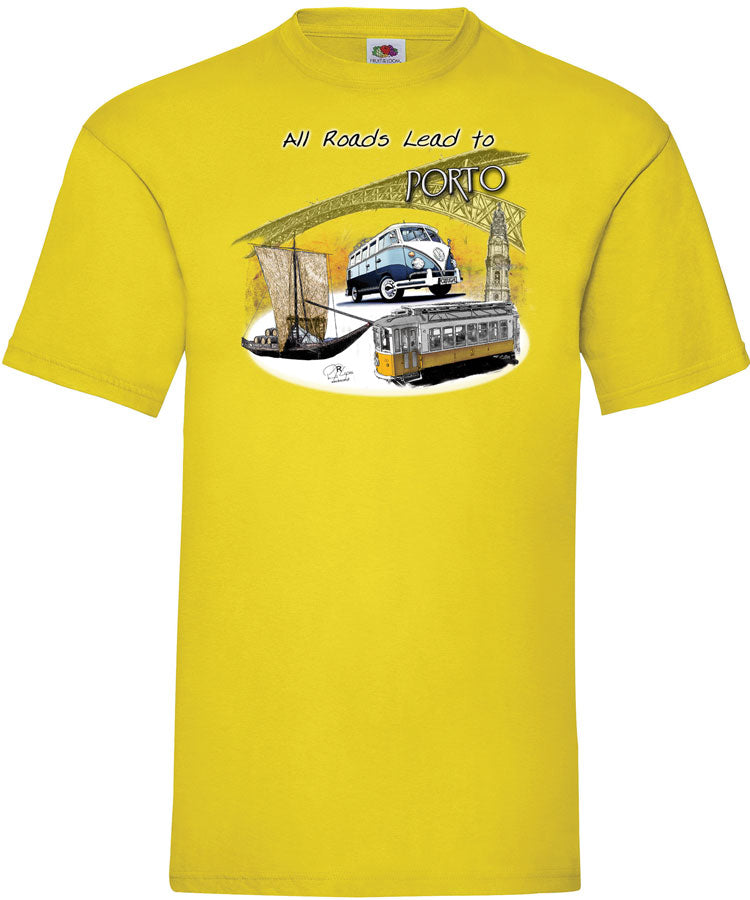 T-shirt All Roads Lead to Porto