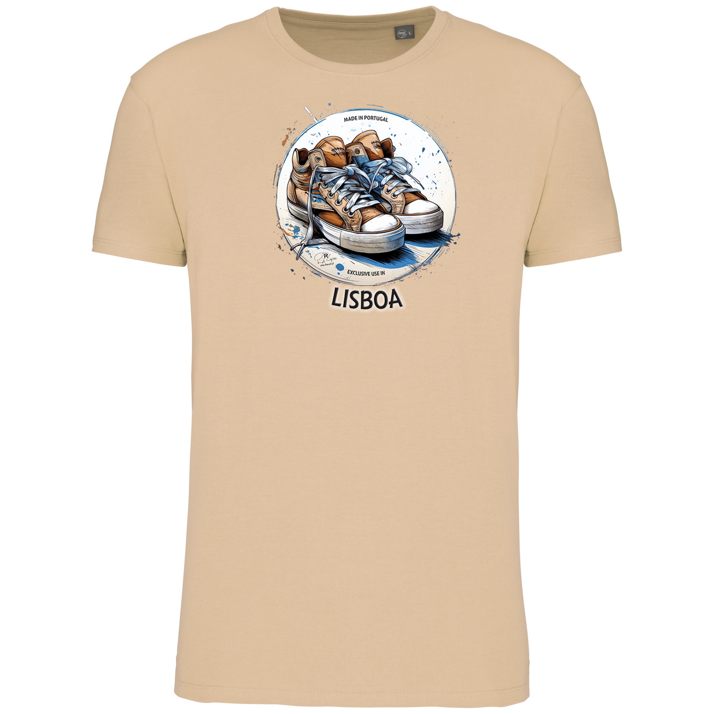 T-Shirt Algodão Biológico Exclusive Lisboa