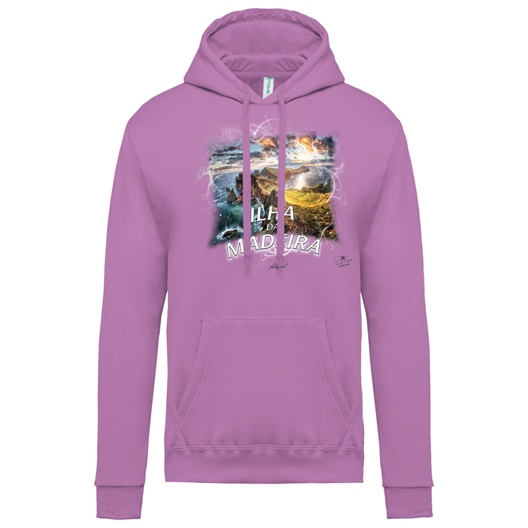Sweatshirt Kariban com Capuz Ponta de São Lourenço