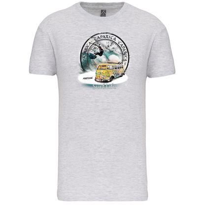 T-Shirt Algodão Biológico Surf Life Caparica