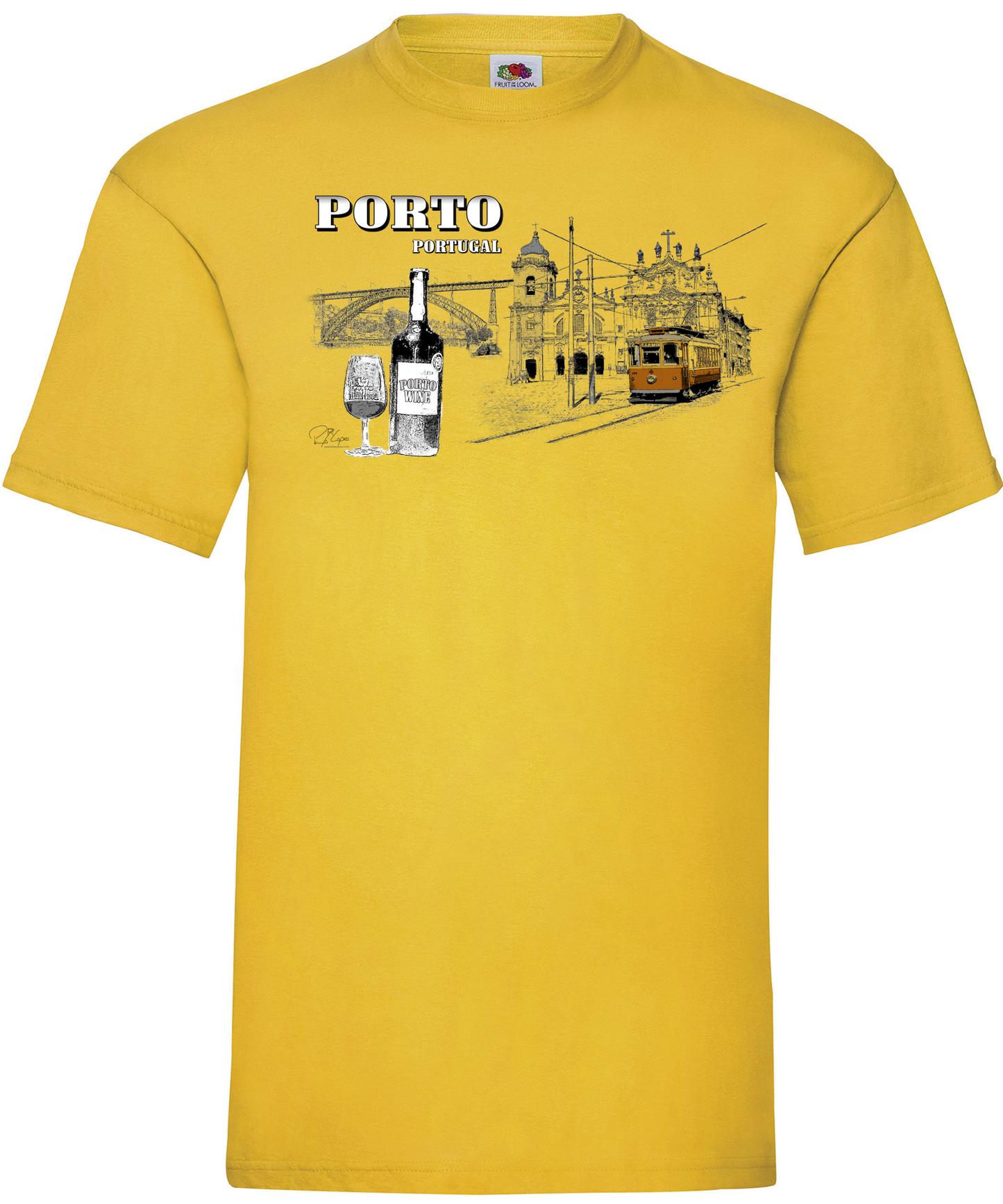 T-shirt Monumentos Porto