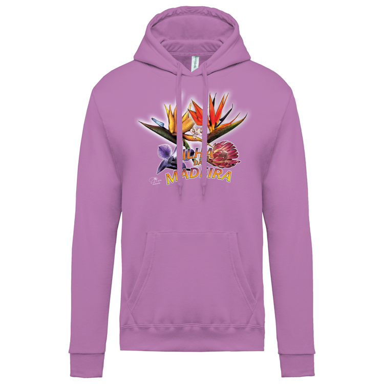 Sweatshirt Kariban com Capuz Estrelícias
