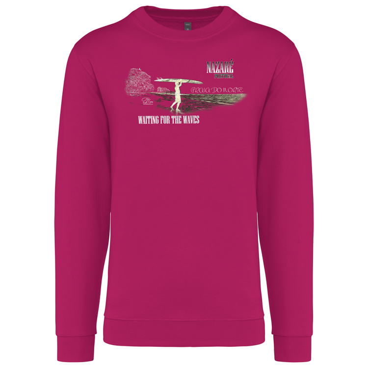 Sweatshirt Kariban sem Capuz Praia do Norte