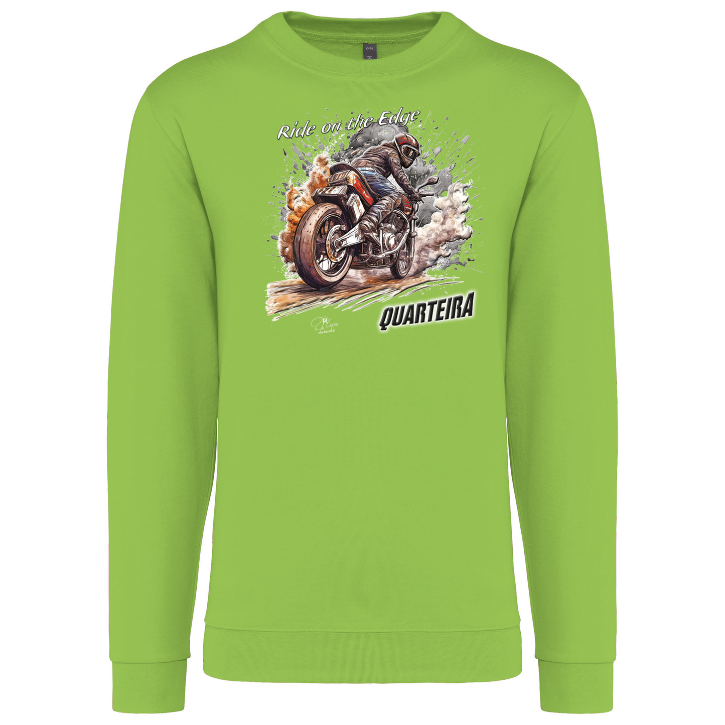 Sweatshirt Kariban sem Capuz Ride on the Edge Quarteira
