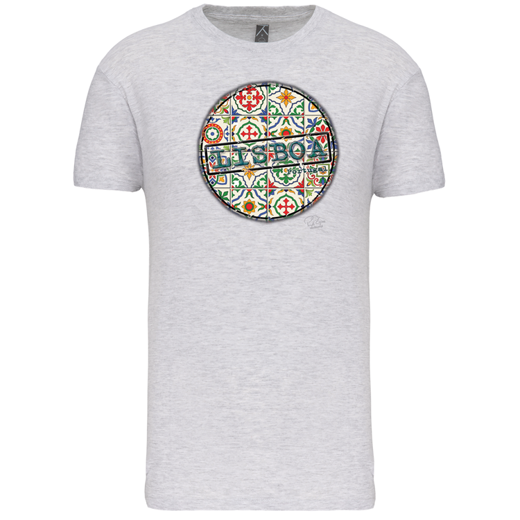 T-Shirt Algodão Biológico Pin Lisboa