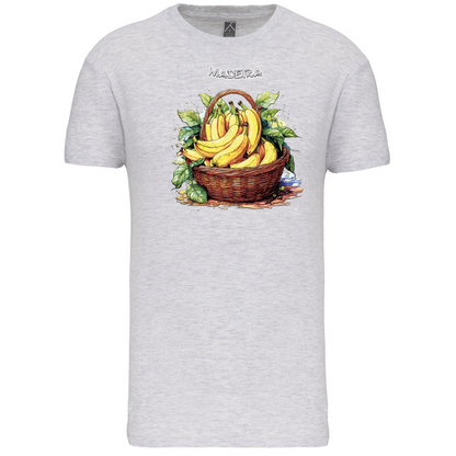T-Shirt Algodão Biológico Cesto Bananas