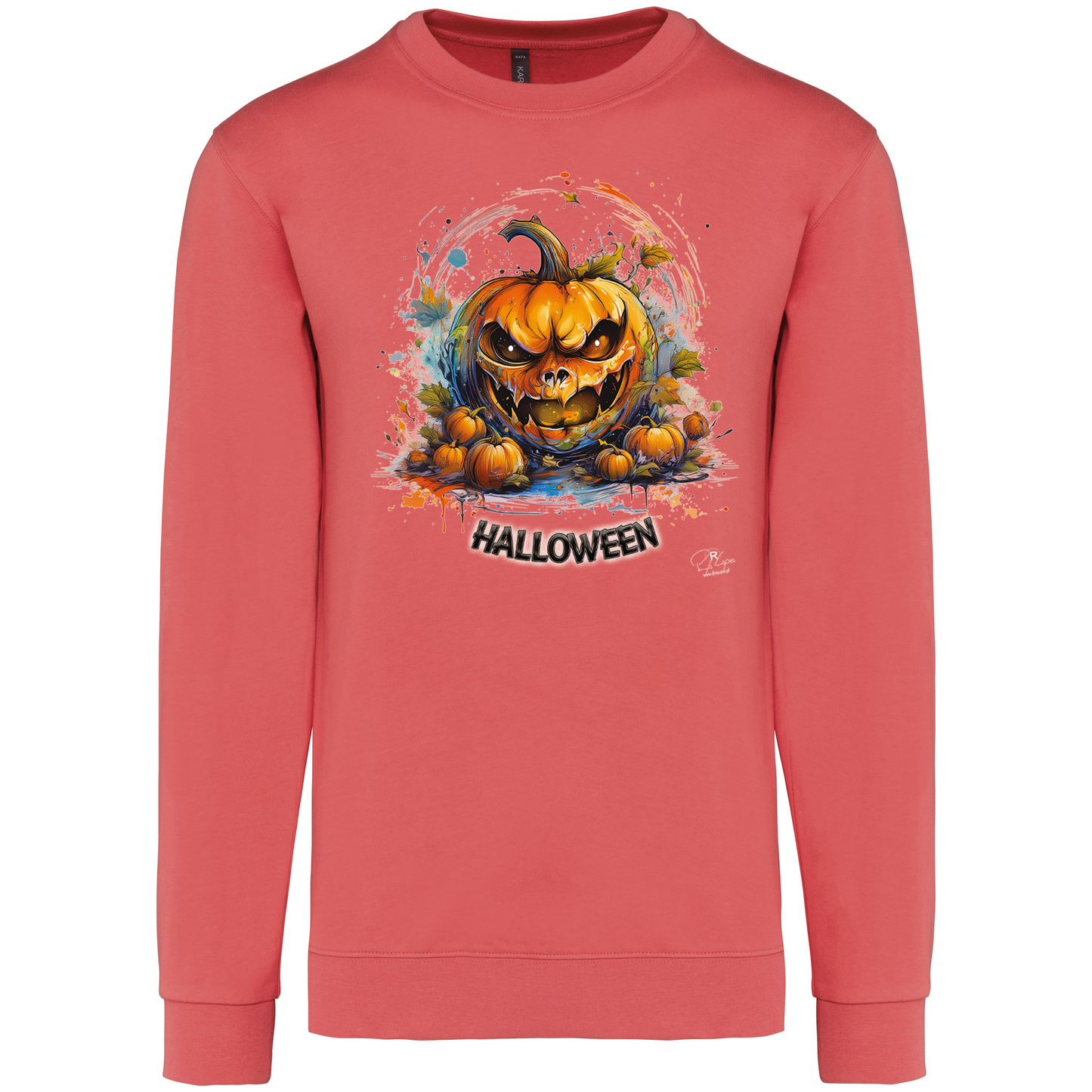 Sweatshirt Kariban sem Capuz Abóbora