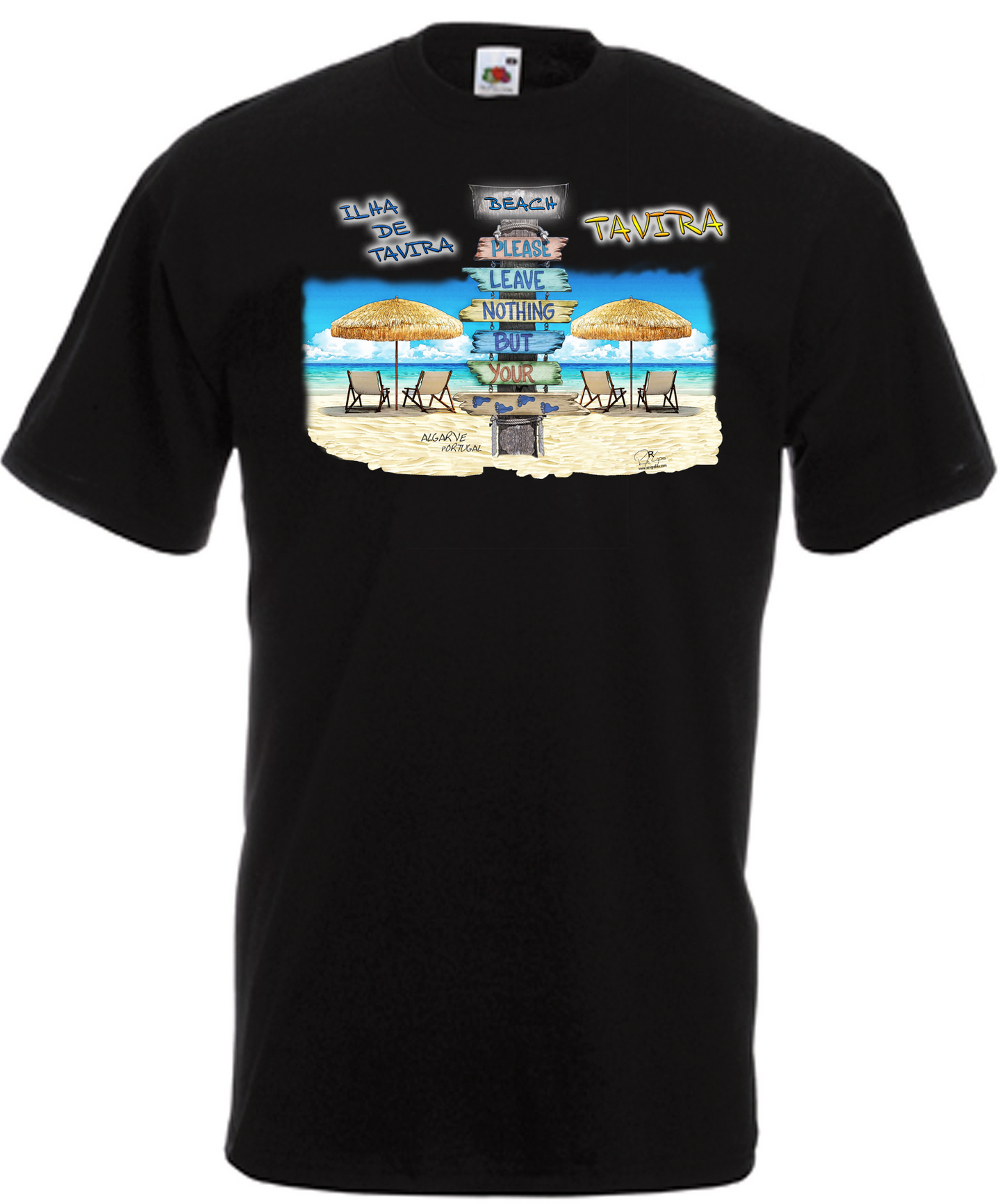 T-shirt Pégadas Tavira